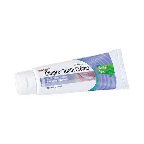 3M ESPE 12117 Clinpro Tooth Creme 0.21% Vanilla Mint 4oz 3M ESPE 12117 Clinpro Tooth Creme 0.21% Vanilla Mint 4oz